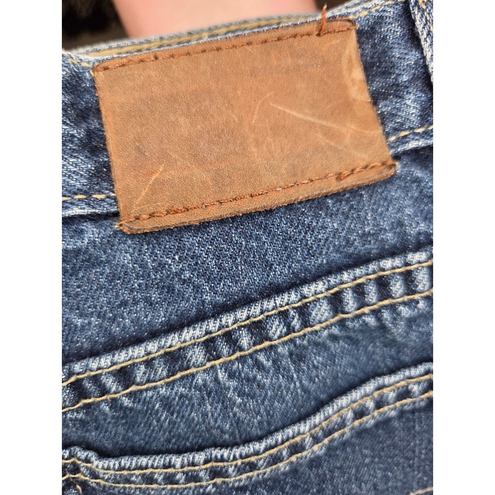 Tommy Hilfiger Vintage 90s High Rise Straight Leg Jeans Dark Wash Size 8 L/33 - Picture 3 of 9